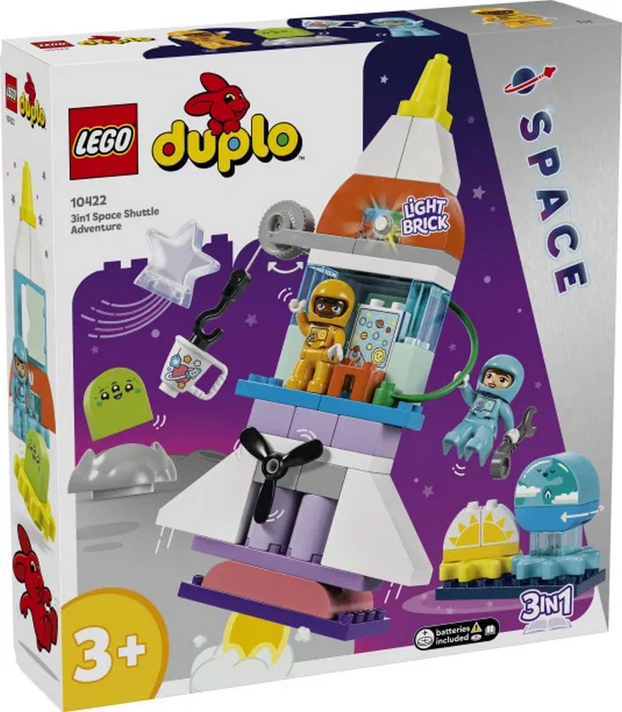LEGO Duplo 3in1 Space Shuttle Adventure (10422)