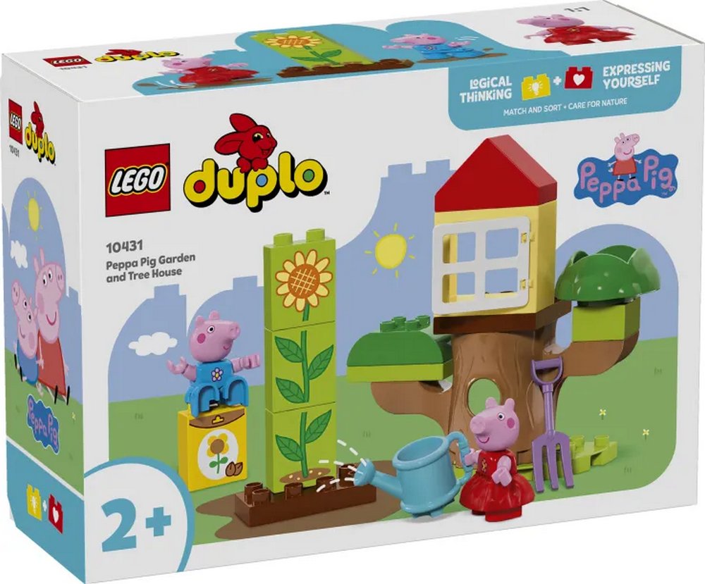 LEGO Duplo Peppa Pig Garden & Tree House (10431)