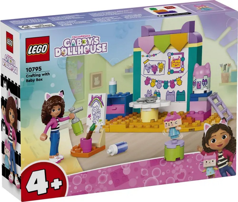 LEGO Gabby's Dollhouse Crafting With Baby Box (10795)