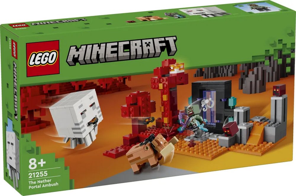 LEGO Minecraft The Nether Portal Ambush (21255)