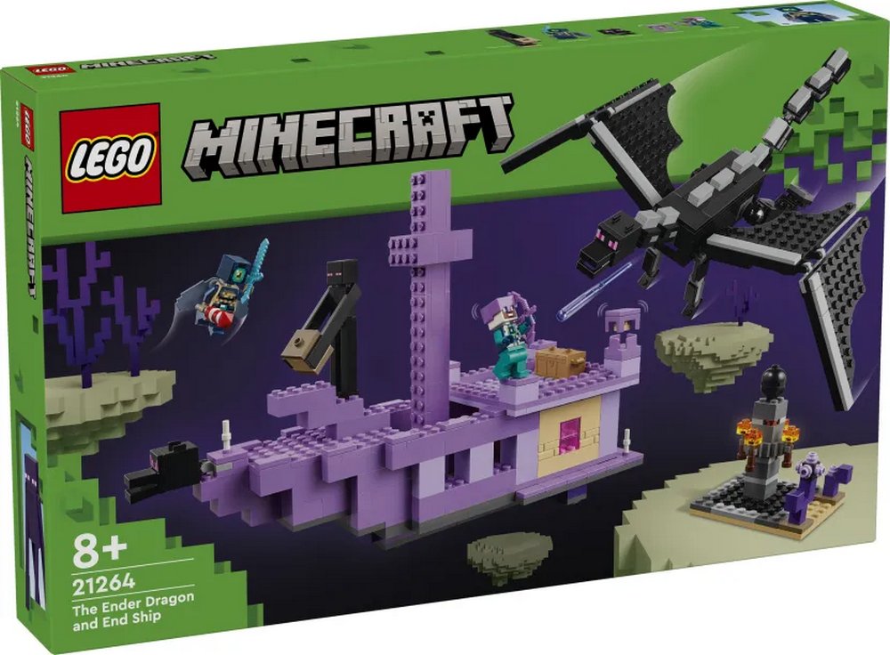 LEGO Minecraft The Ender Dragon & End Ship (21264)