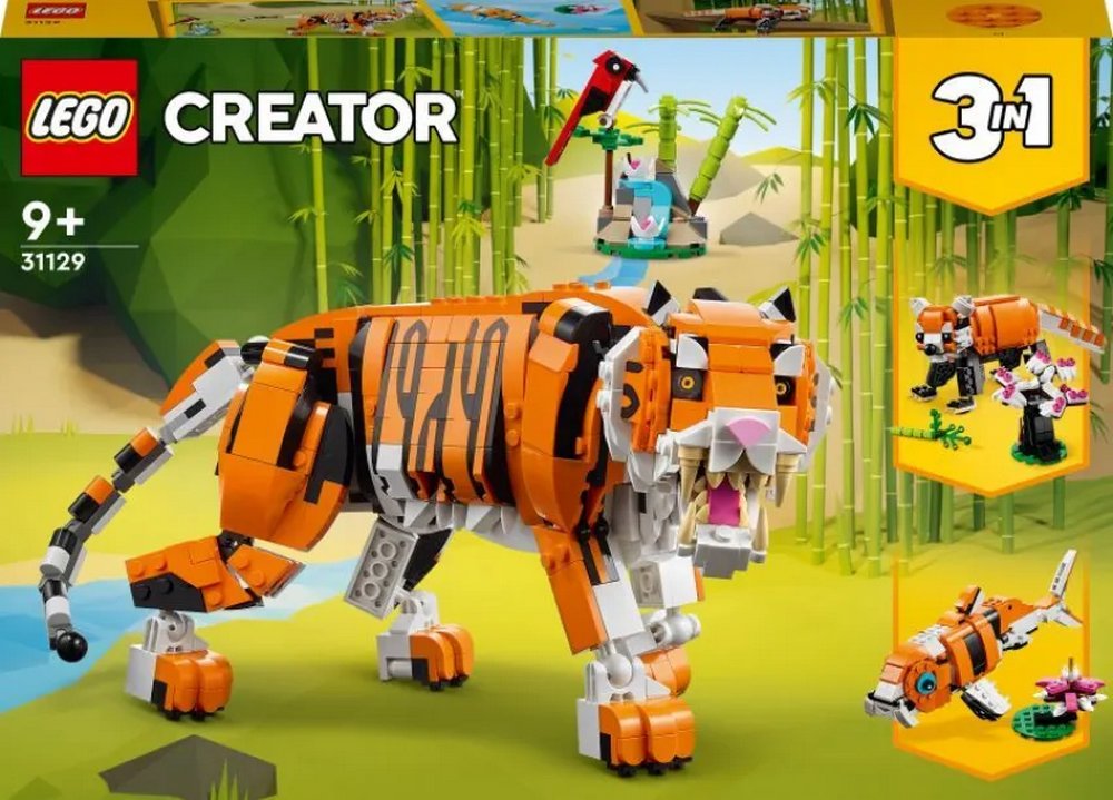 LEGO Creator 3in1 Majestic Tiger (31129)