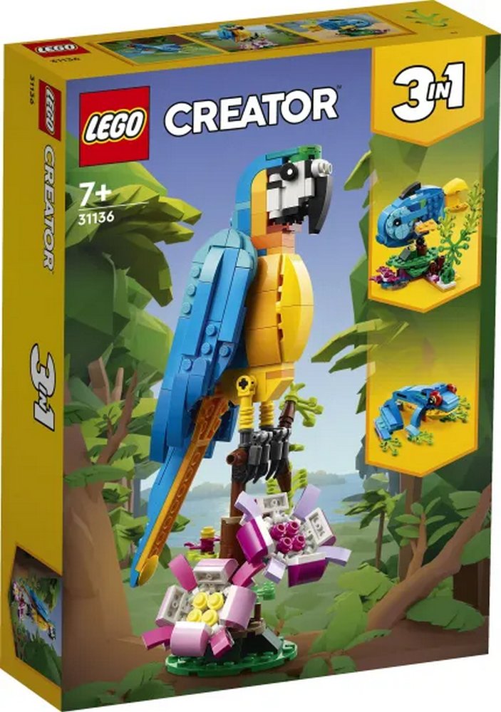 LEGO Creator 3in1 Exotic Parrot (31136)
