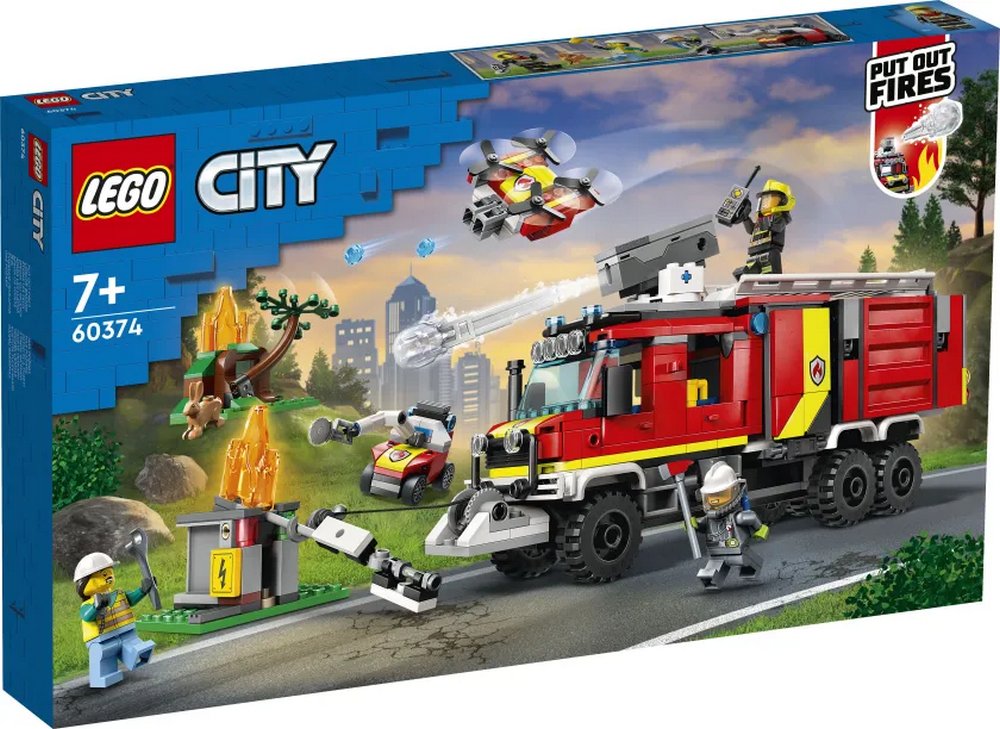 LEGO City Fire Command Truck (60374)