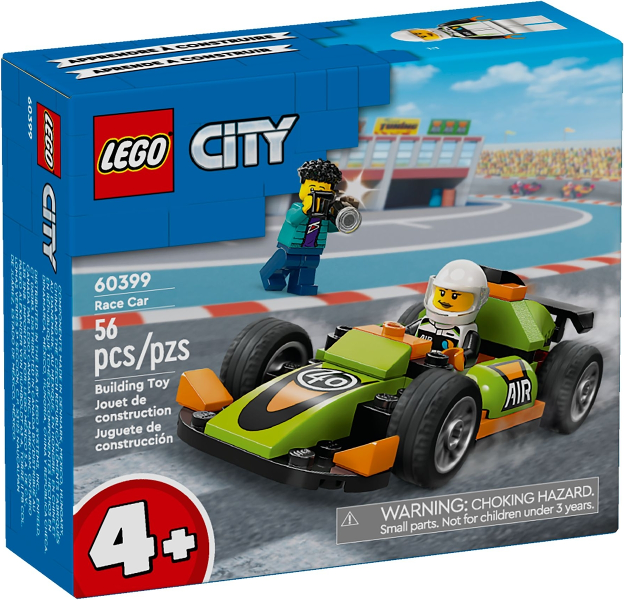 LEGO City Green Race Car 