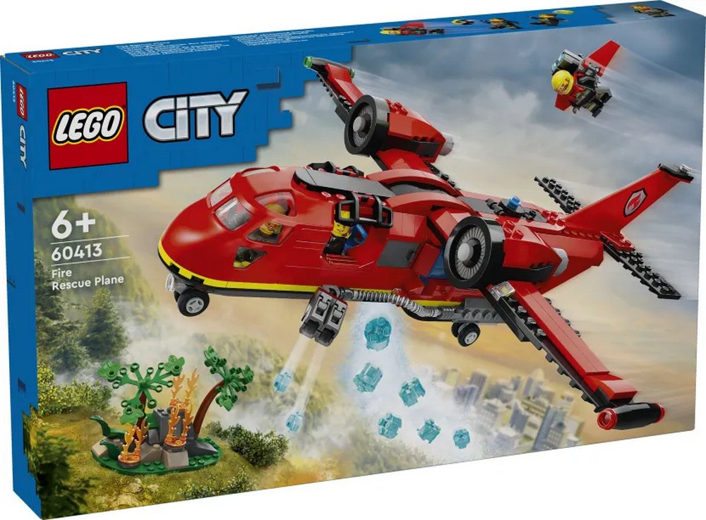 LEGO City Fire Rescue Plane (60413)