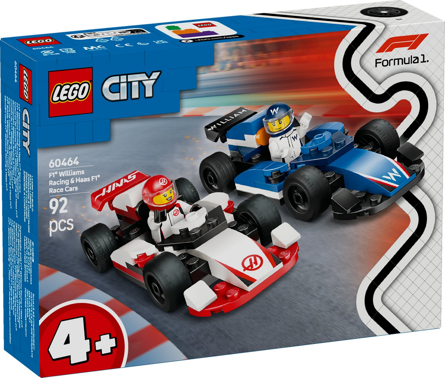 F1® Williams Racing & Haas F1® Race Cars