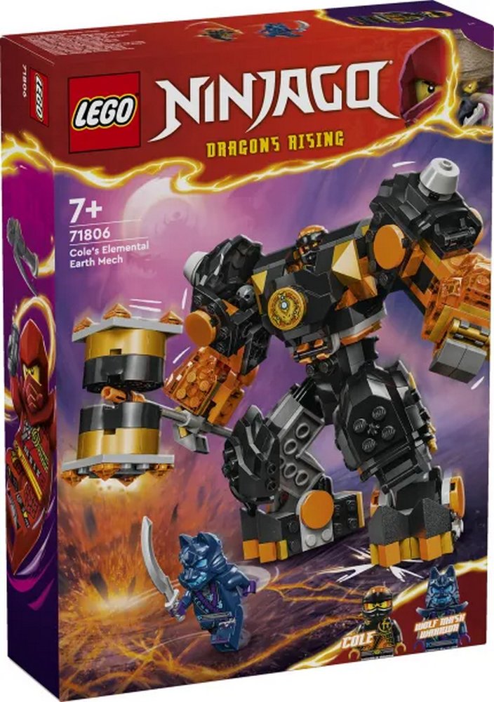 LEGO Ninjago Cole's Element Earth Mech (71806)