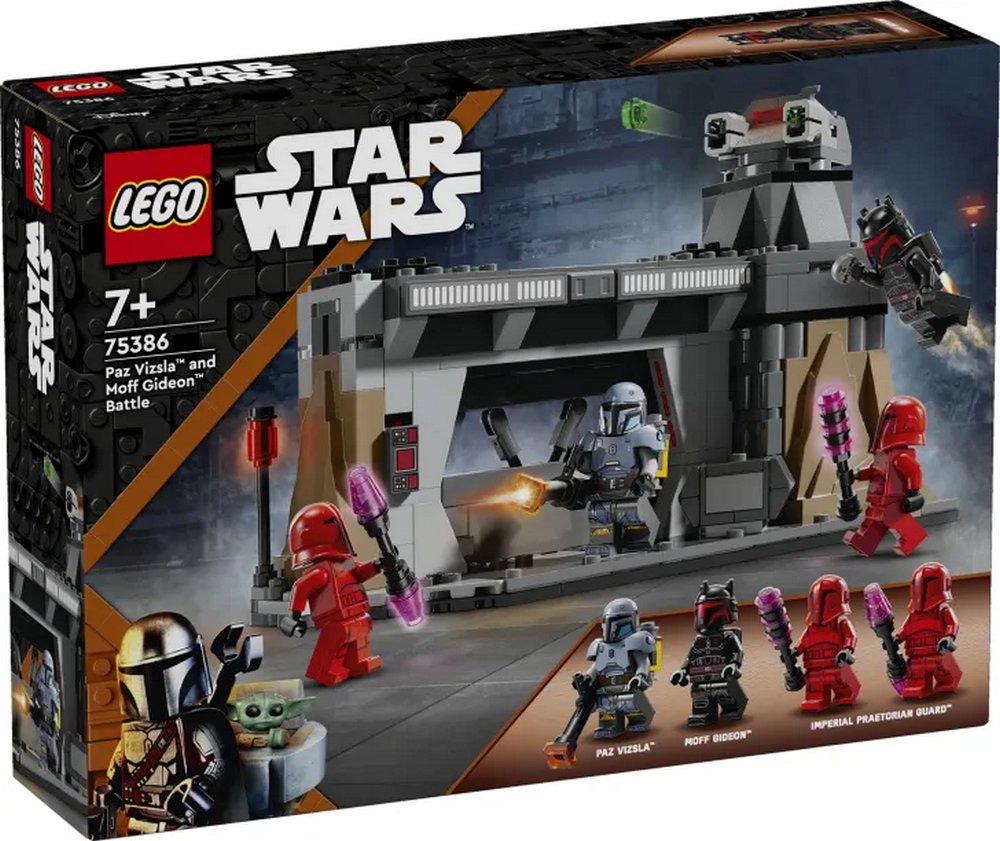 LEGO Star Wars Paz Vizsla & Moff Gideon Battle (75386)