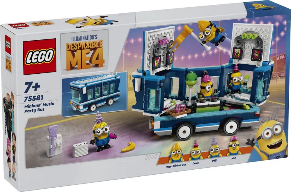 LEGO Minions Music Party Bus (75581)