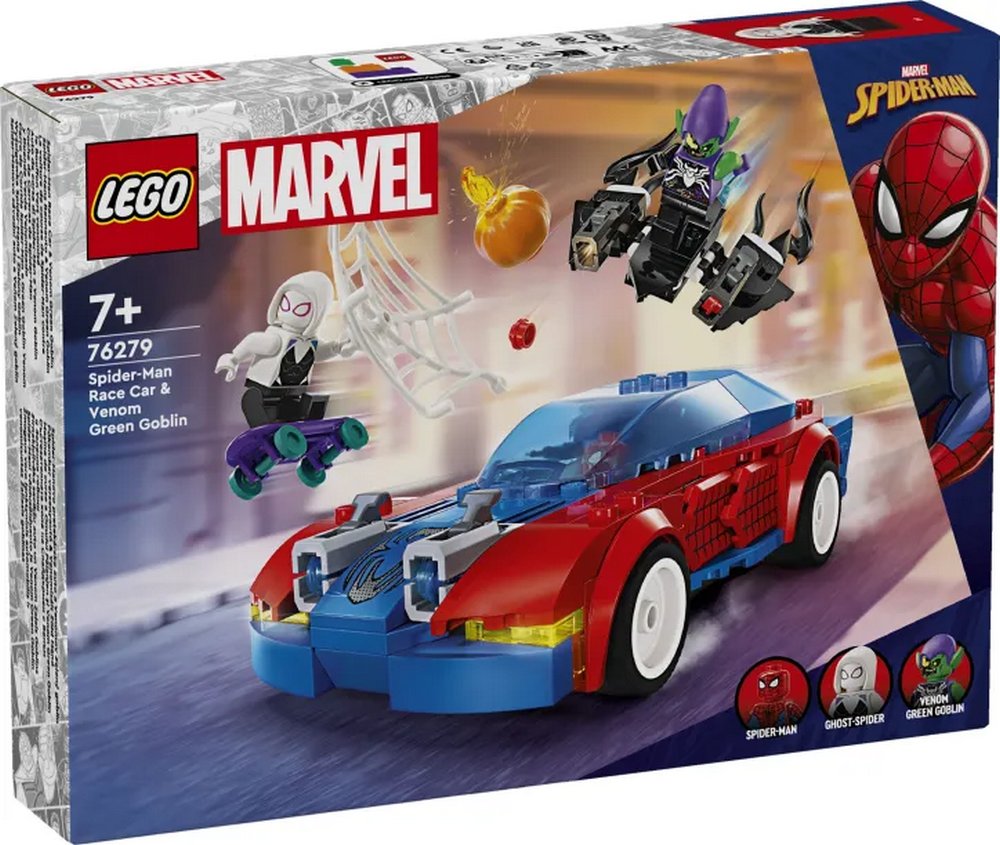 LEGO Super Heroes Spider-Man Race Car & Venom Green Goblin (76279)