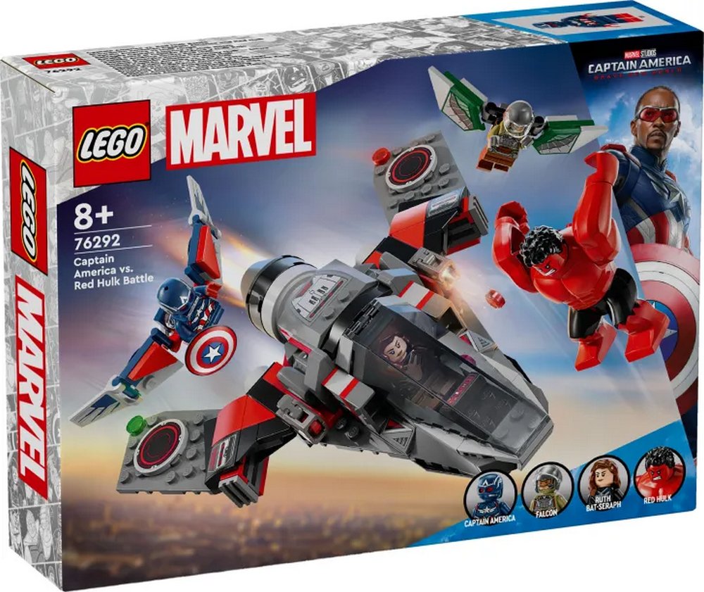 LEGO Super Heroes Captain America vs. Red Hulk Battle (76292)