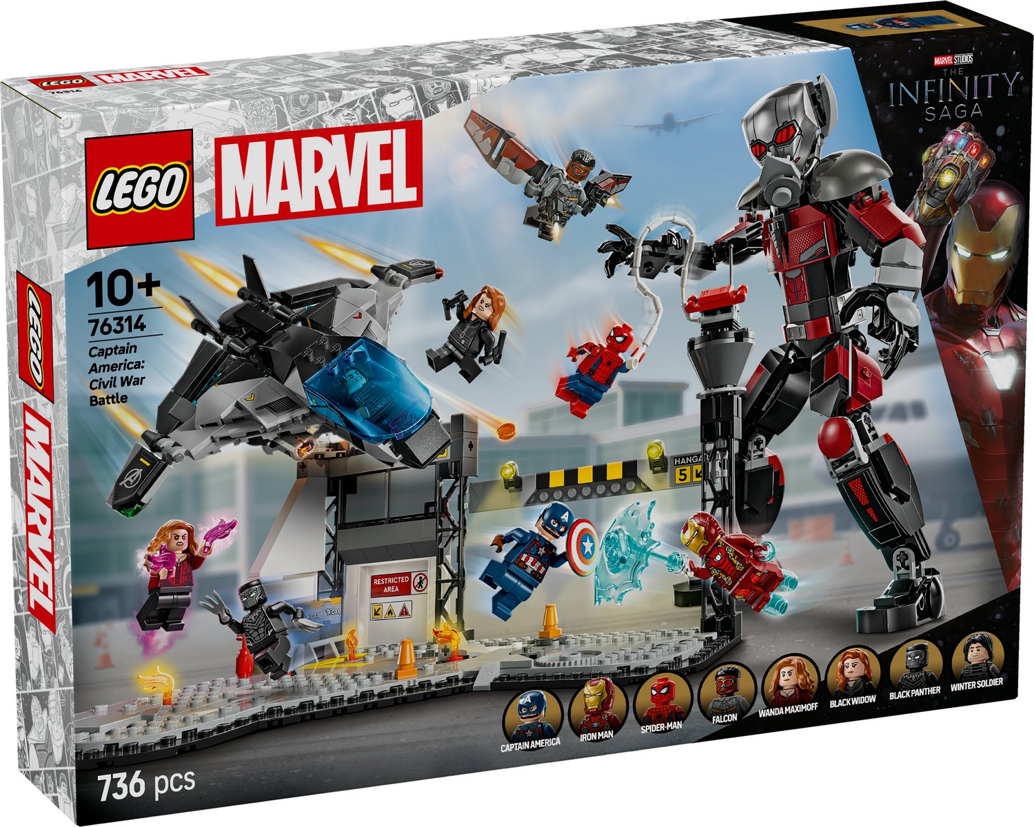 Captain America: Civil War Action Battle