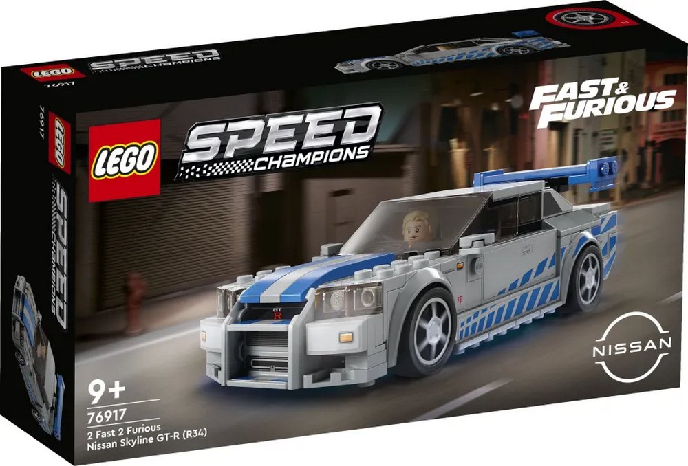 LEGO Speed Champions 2 Fast 2 Furious Nissan Skyline GT-R (76917)