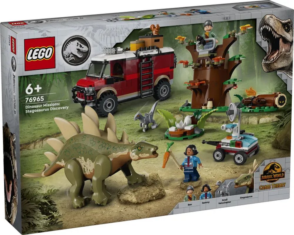 LEGO Jurassic World Dinosaur Missions: Stegosaurous Discovery (76965)