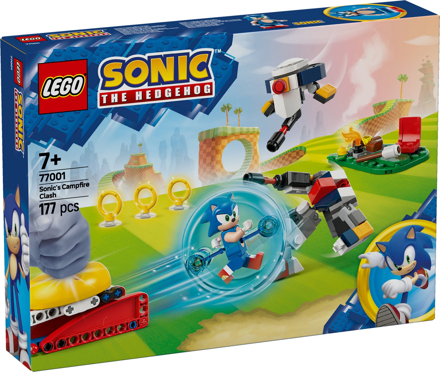 Η Σύγκρουση του Sonic στην Υπαίθρια Φωτιά
